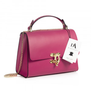 Geanta dama piele naturala DiAmanti Capri Fucsia Geanta dama piele naturala DiAmanti Capri Fucsia